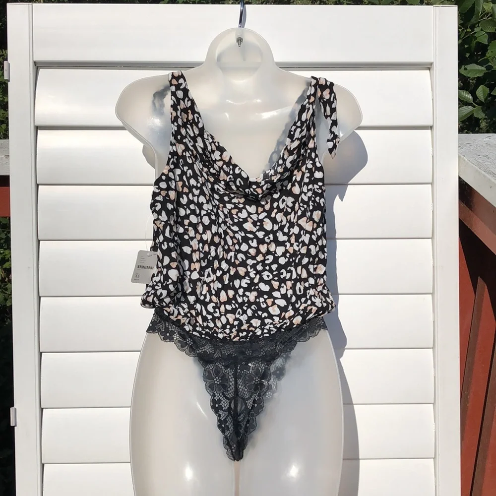 NWT Intimately Free People Bare it all bodysuit